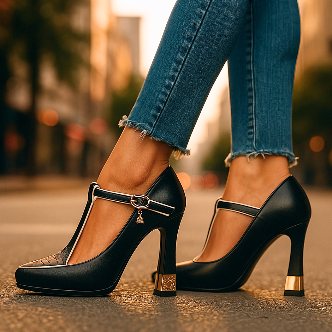 Valentina | Luxe Charm High Heels