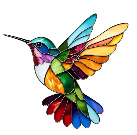Aorelle™ | Elegant and Colorful Hummingbird Necklace