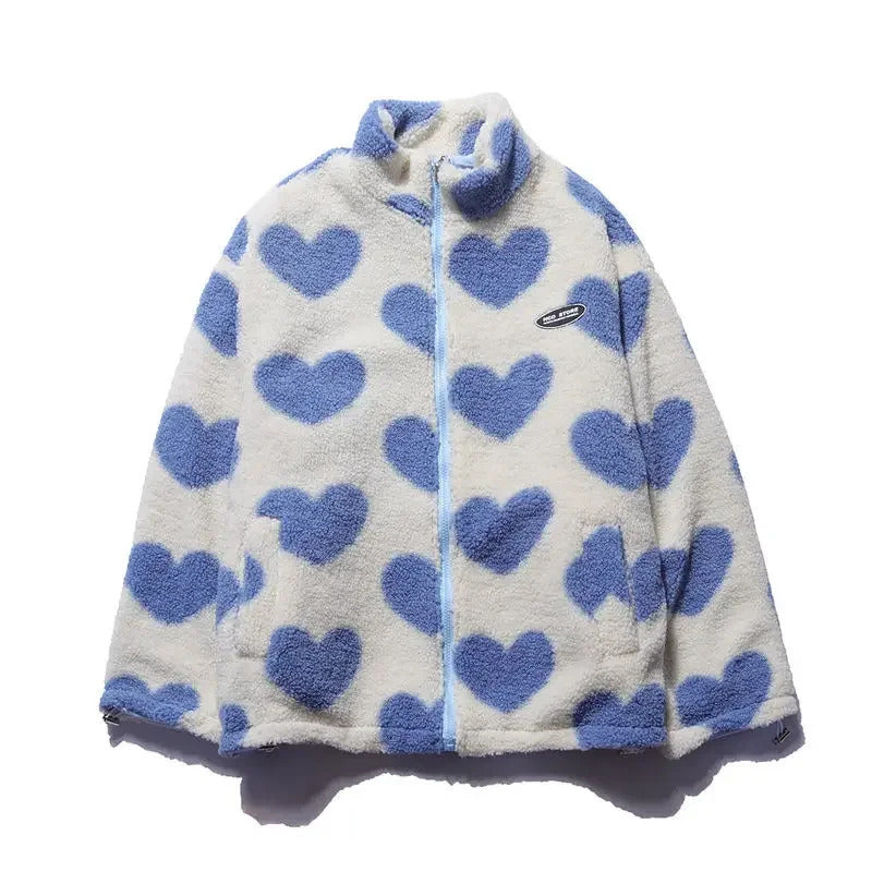 Katharina | Reversible Soft Hearts Jacket