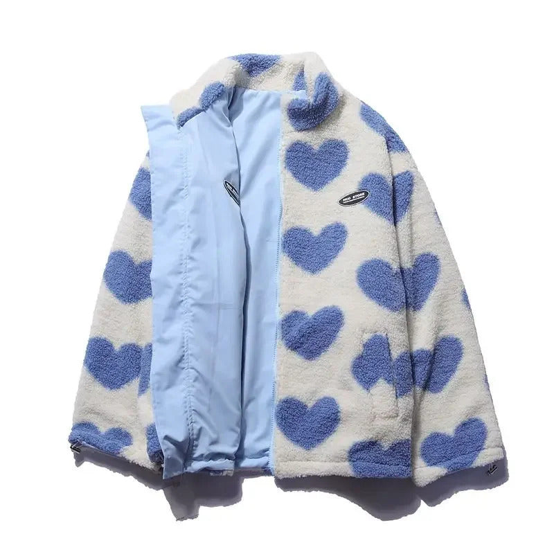 Katharina | Reversible Soft Hearts Jacket