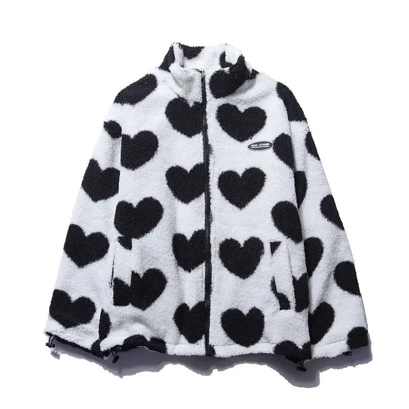 Katharina | Reversible Soft Hearts Jacket