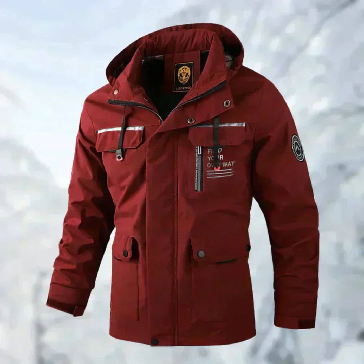 Myvo™ | Waterproof Men's Outdoor Jacket for Autumn & Winter