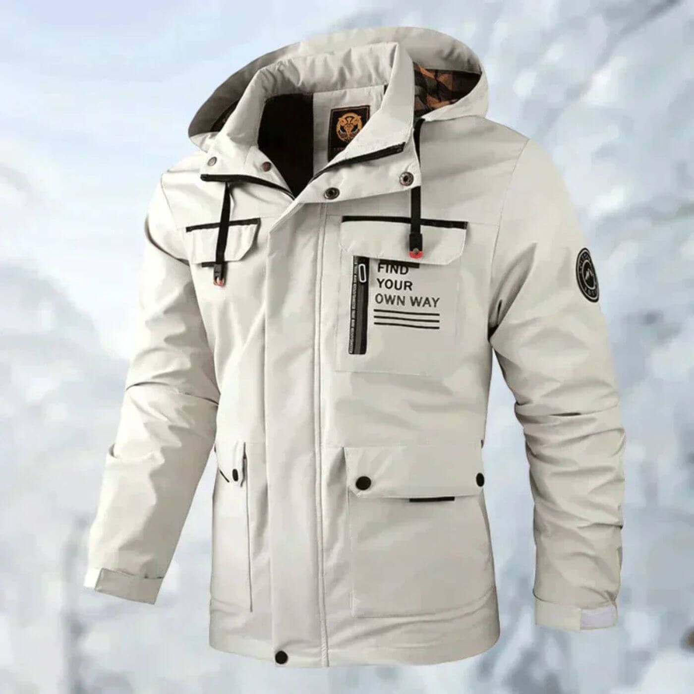 Myvo™ | Waterproof Men's Outdoor Jacket for Autumn & Winter