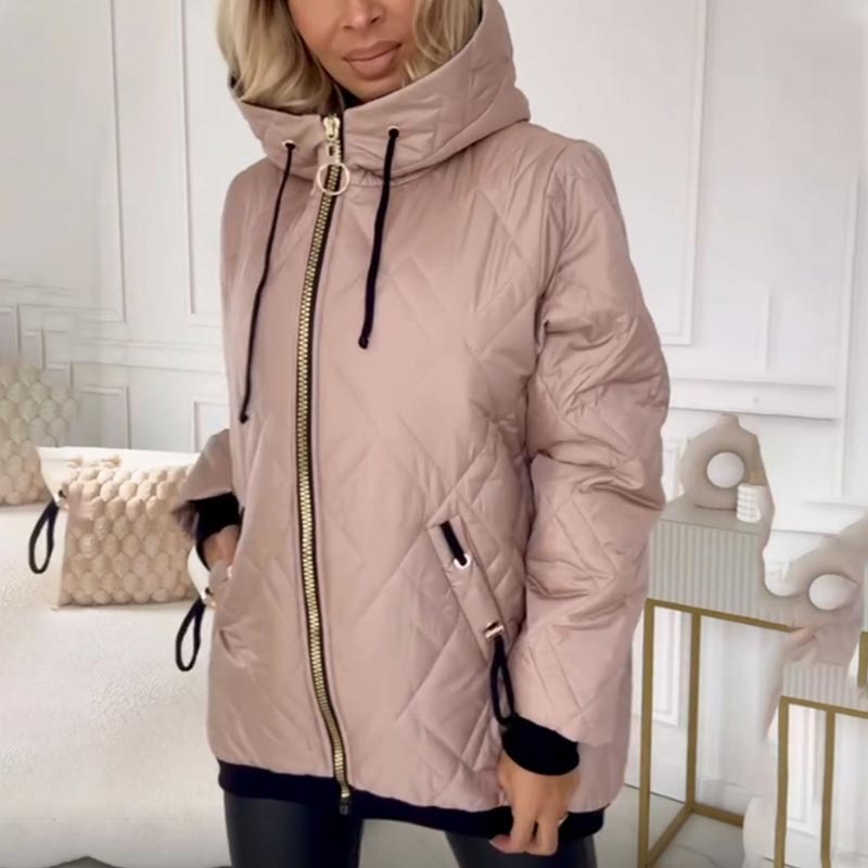 Elodie | Quilted Luxe Winter Jacket