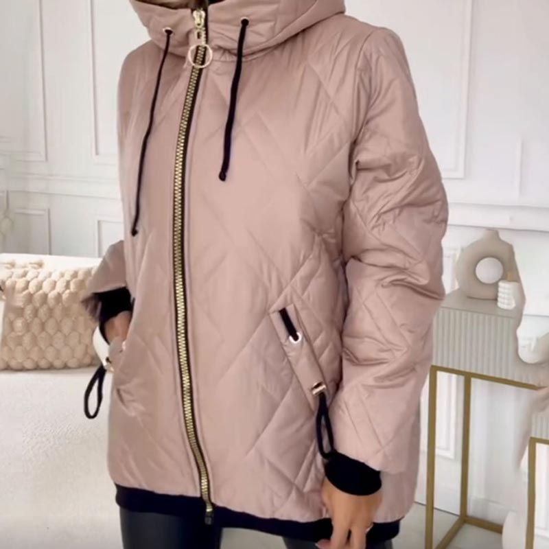 Elodie | Quilted Luxe Winter Jacket