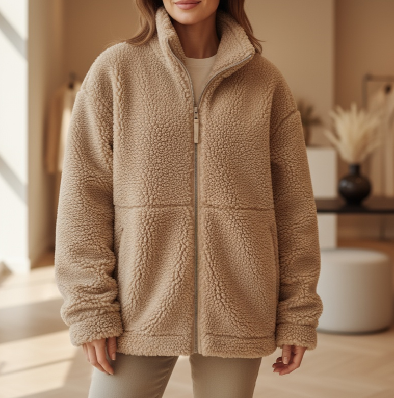 Noelle | Cozy Fleece Zip Jacket