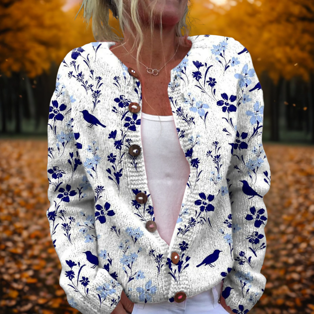 Maylee | Vintage Floral Cardigan