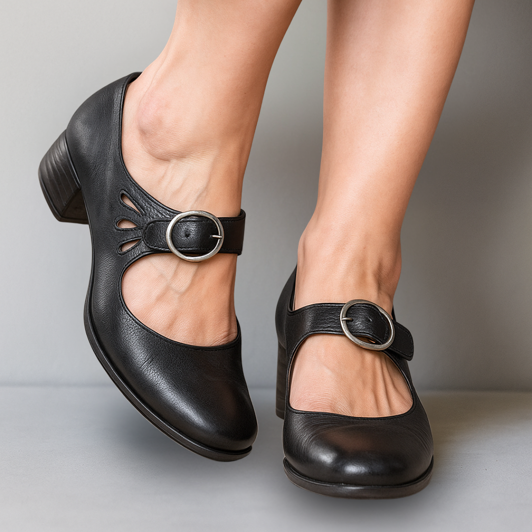 Els™ | Orthopedic Leather Sandals with Comfortable Wedge Sole