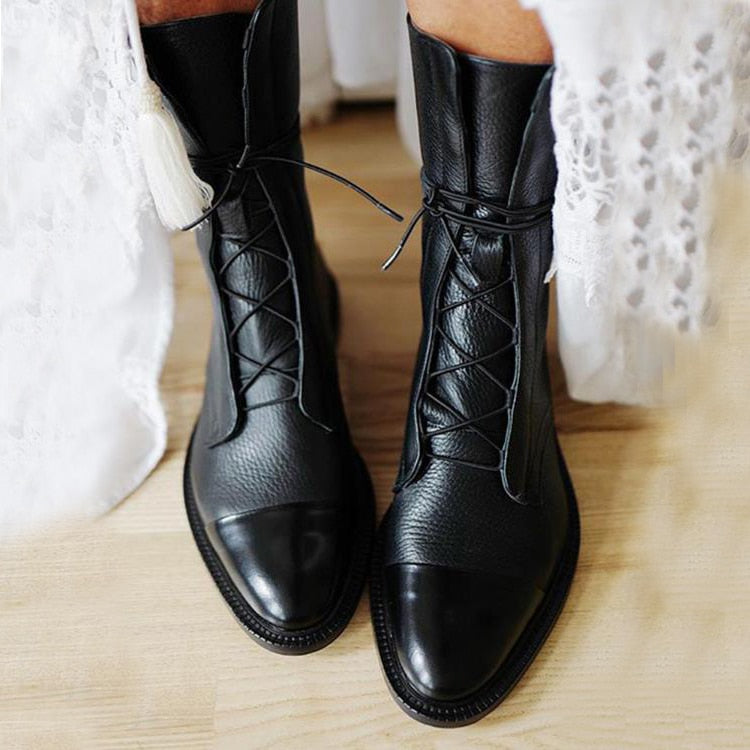 Zuri | Stylish Comfort Leather Boots