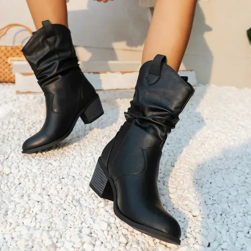 Julia - Autumn Leather Boots