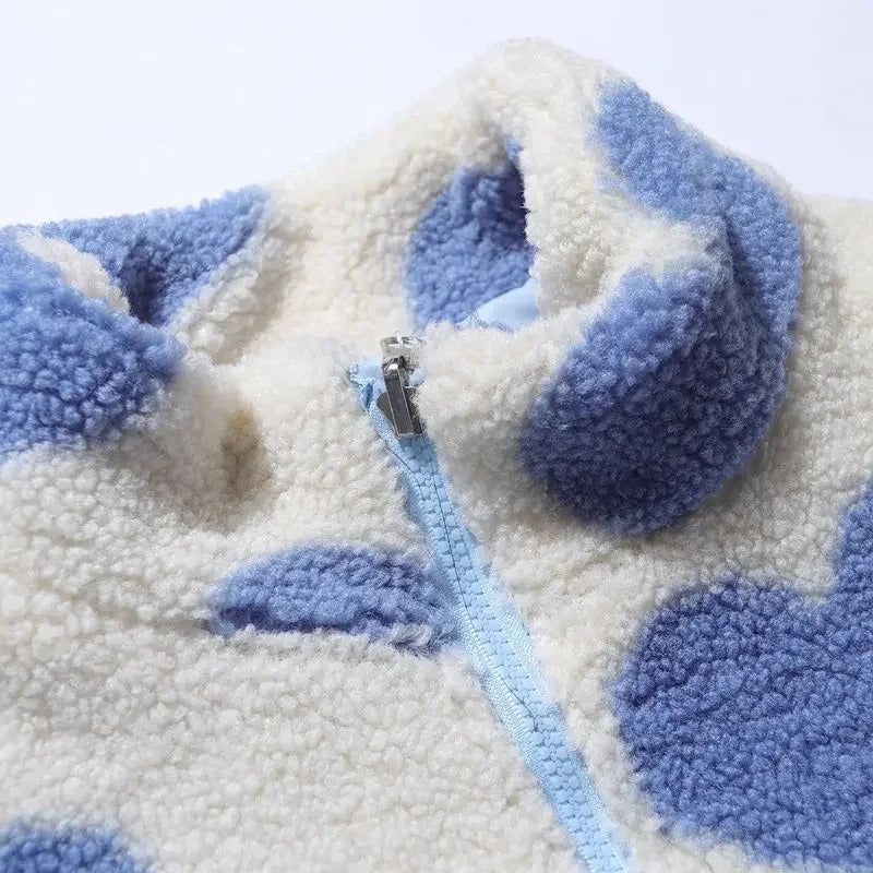 Katharina | Reversible Soft Hearts Jacket