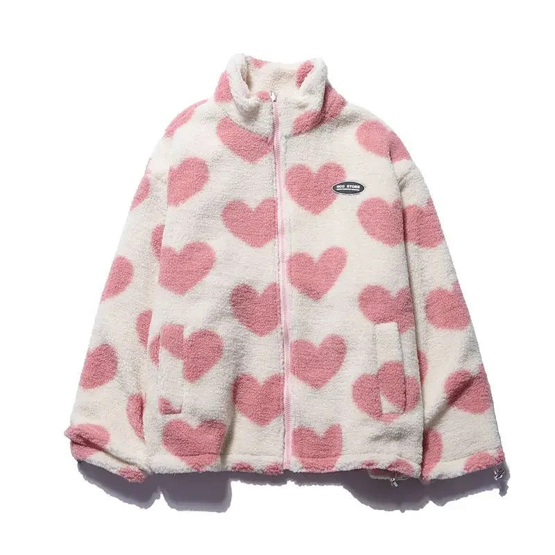 Katharina | Reversible Soft Hearts Jacket