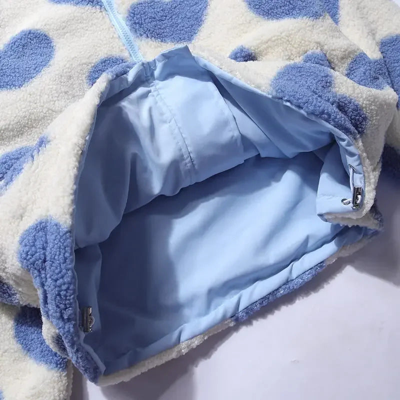 Katharina | Reversible Soft Hearts Jacket