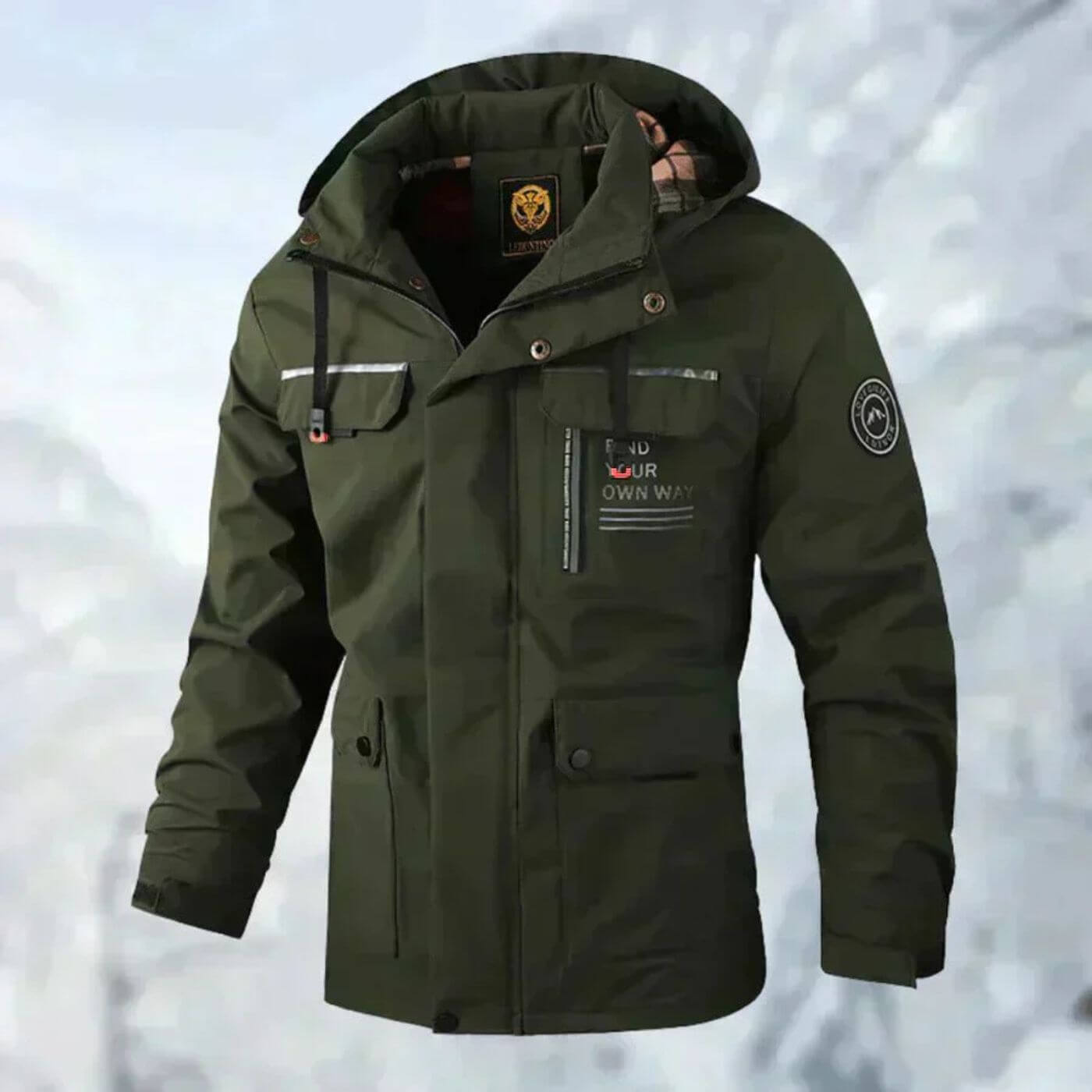 Myvo™ | Waterproof Men's Outdoor Jacket for Autumn & Winter
