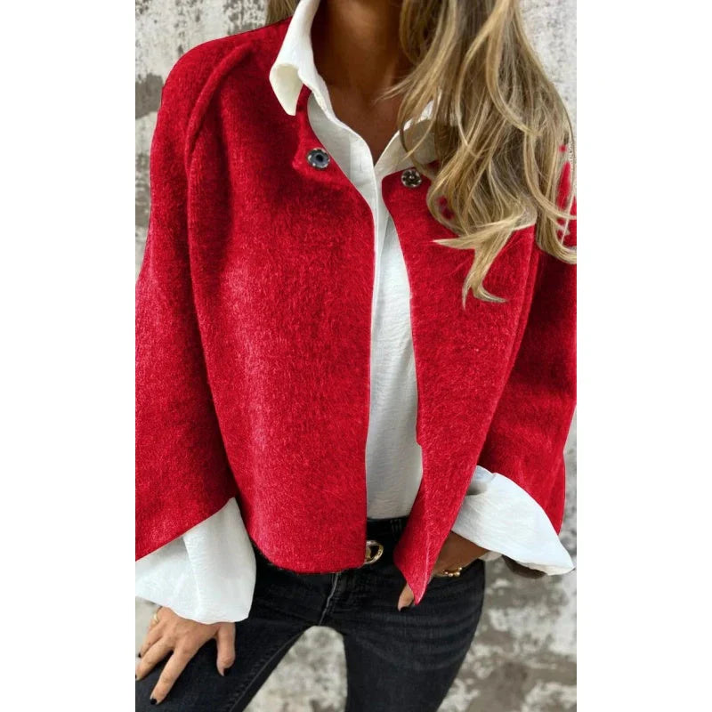 Elisa | Short Jacket with Chic Flared Sleeves