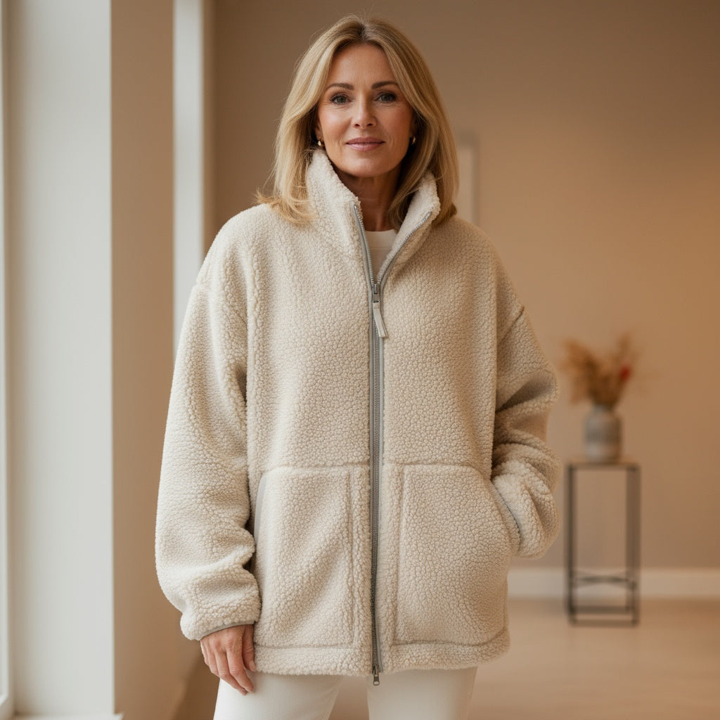 Noelle | Cozy Fleece Zip Jacket